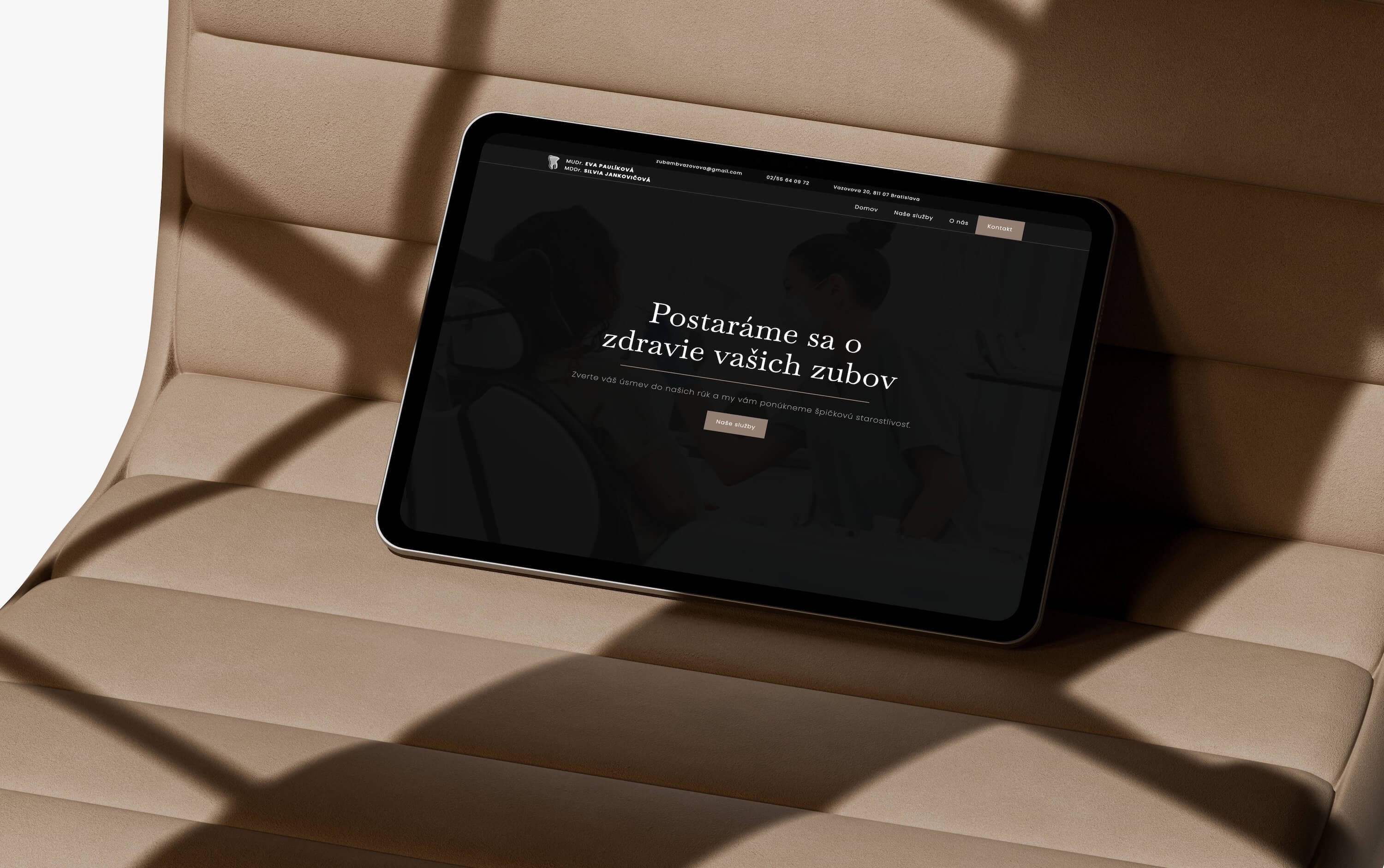 Stomatológia Vazovova – Branding, Dizajn, Webstránka | SYNERGY portfolio